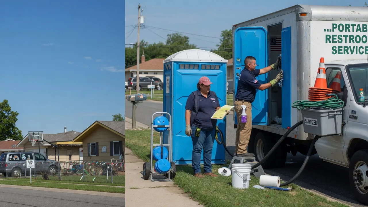 Portable Toilet Rental in Oak Grove, LA near me